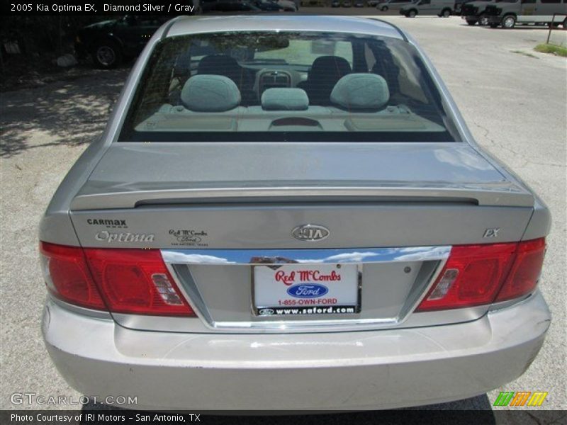 Diamond Silver / Gray 2005 Kia Optima EX