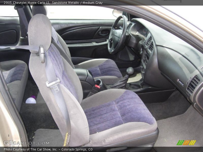 Sandstone Metallic / Medium Gray 2005 Chevrolet Monte Carlo LS