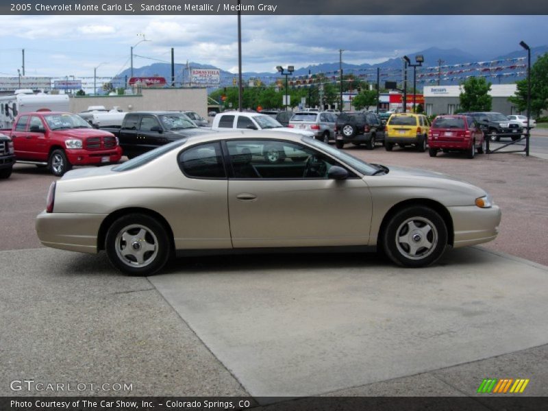 Sandstone Metallic / Medium Gray 2005 Chevrolet Monte Carlo LS