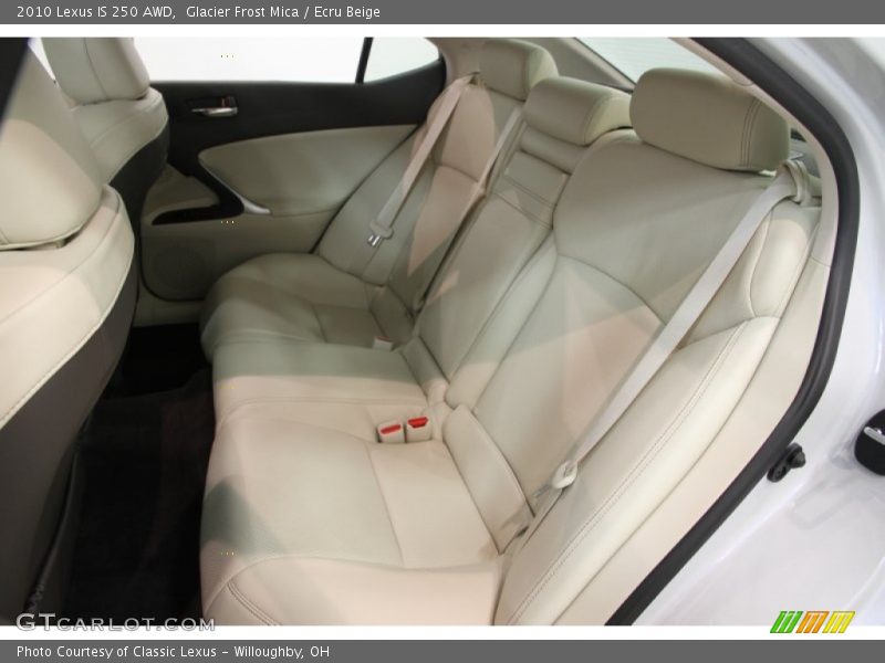 Glacier Frost Mica / Ecru Beige 2010 Lexus IS 250 AWD