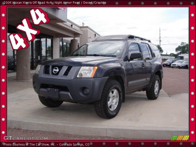 Night Armor Pearl / Desert/Graphite 2006 Nissan Xterra Off Road 4x4