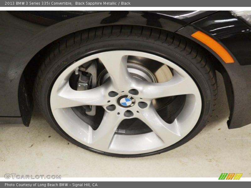 Black Sapphire Metallic / Black 2013 BMW 3 Series 335i Convertible