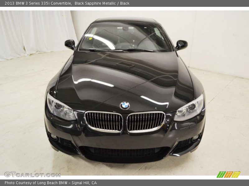 Black Sapphire Metallic / Black 2013 BMW 3 Series 335i Convertible