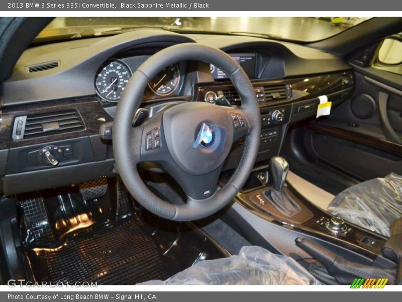 Black Sapphire Metallic / Black 2013 BMW 3 Series 335i Convertible