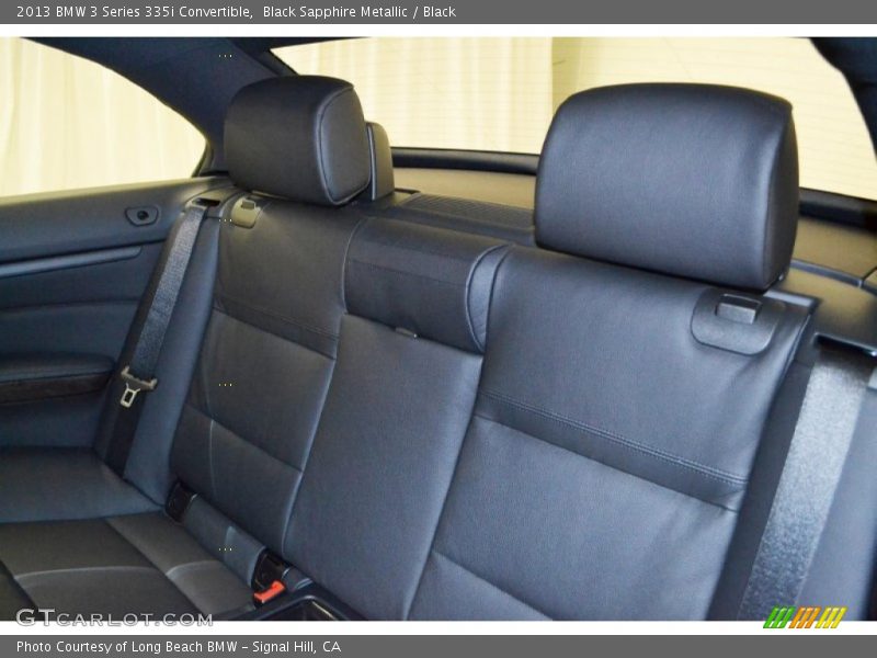 Black Sapphire Metallic / Black 2013 BMW 3 Series 335i Convertible