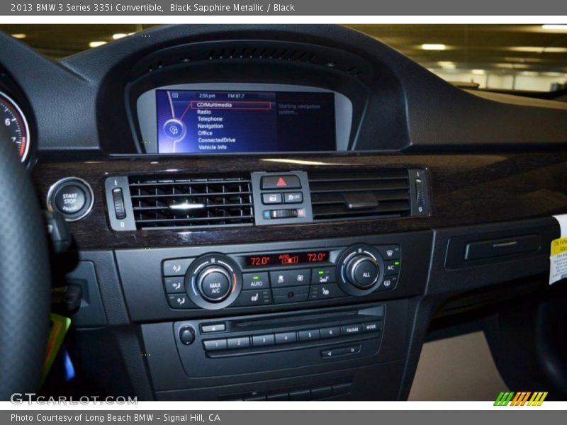 Black Sapphire Metallic / Black 2013 BMW 3 Series 335i Convertible