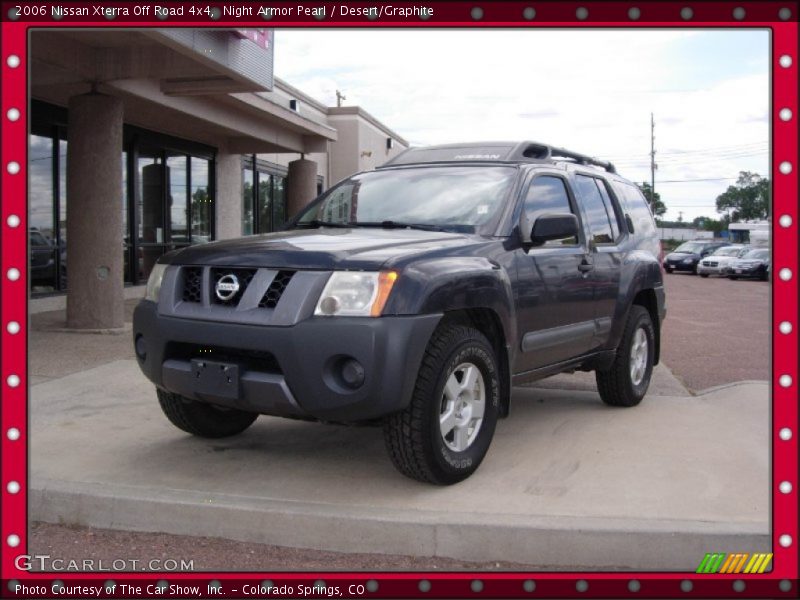 Night Armor Pearl / Desert/Graphite 2006 Nissan Xterra Off Road 4x4