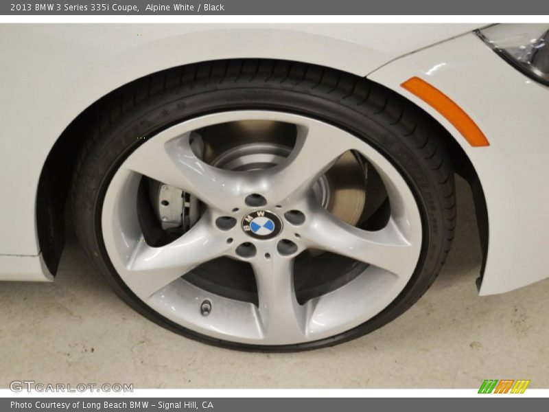 Alpine White / Black 2013 BMW 3 Series 335i Coupe