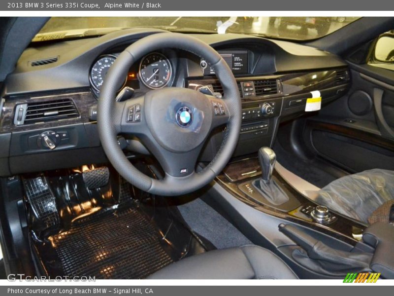 Alpine White / Black 2013 BMW 3 Series 335i Coupe