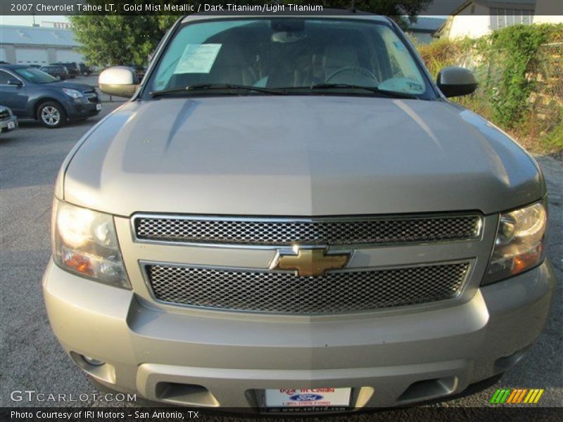 Gold Mist Metallic / Dark Titanium/Light Titanium 2007 Chevrolet Tahoe LT