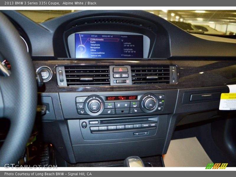Alpine White / Black 2013 BMW 3 Series 335i Coupe