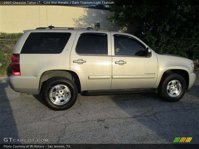 Gold Mist Metallic / Dark Titanium/Light Titanium 2007 Chevrolet Tahoe LT