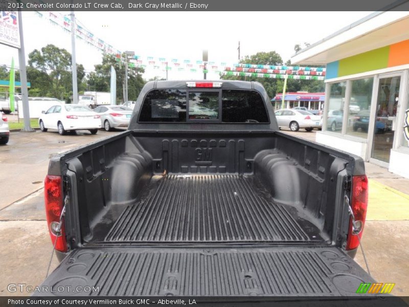 Dark Gray Metallic / Ebony 2012 Chevrolet Colorado LT Crew Cab