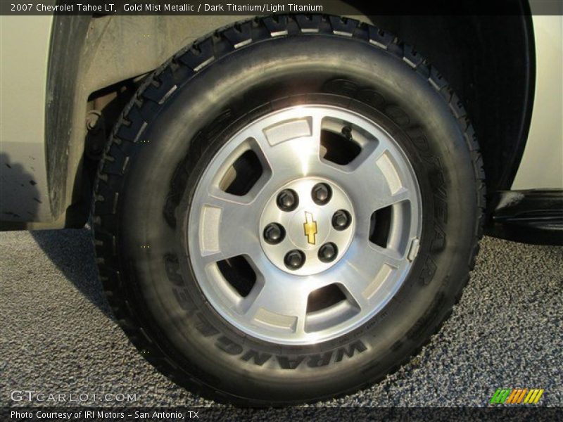 Gold Mist Metallic / Dark Titanium/Light Titanium 2007 Chevrolet Tahoe LT