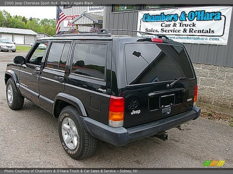 Black / Agate Black 2000 Jeep Cherokee Sport 4x4