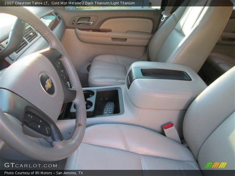 Gold Mist Metallic / Dark Titanium/Light Titanium 2007 Chevrolet Tahoe LT