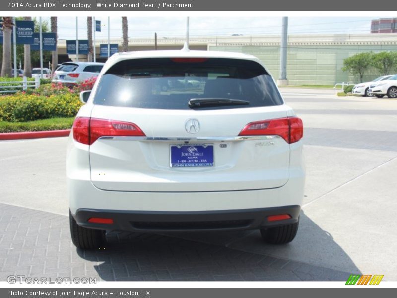White Diamond Pearl / Parchment 2014 Acura RDX Technology