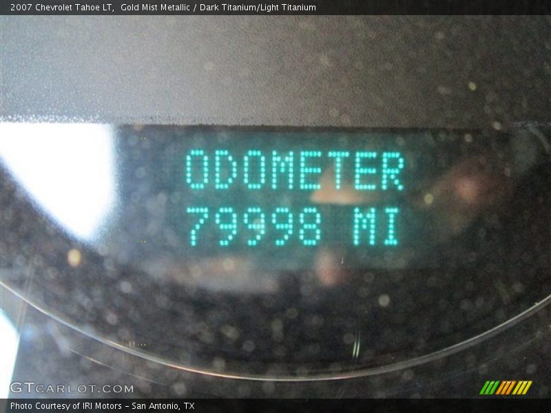 Gold Mist Metallic / Dark Titanium/Light Titanium 2007 Chevrolet Tahoe LT