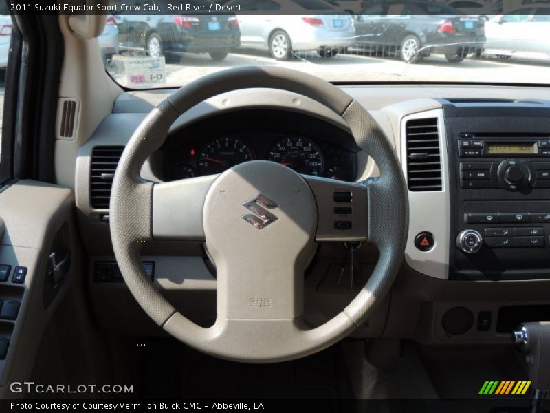  2011 Equator Sport Crew Cab Steering Wheel