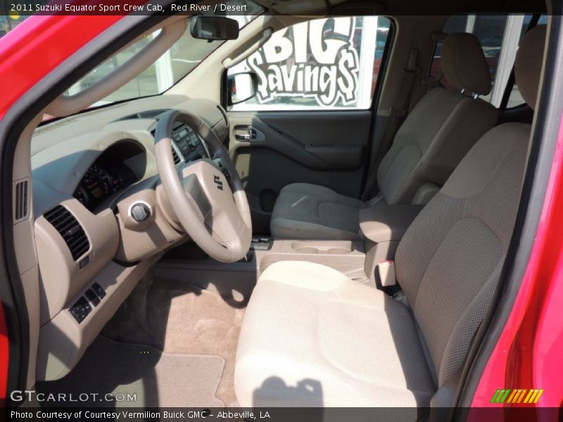 Red River / Desert 2011 Suzuki Equator Sport Crew Cab