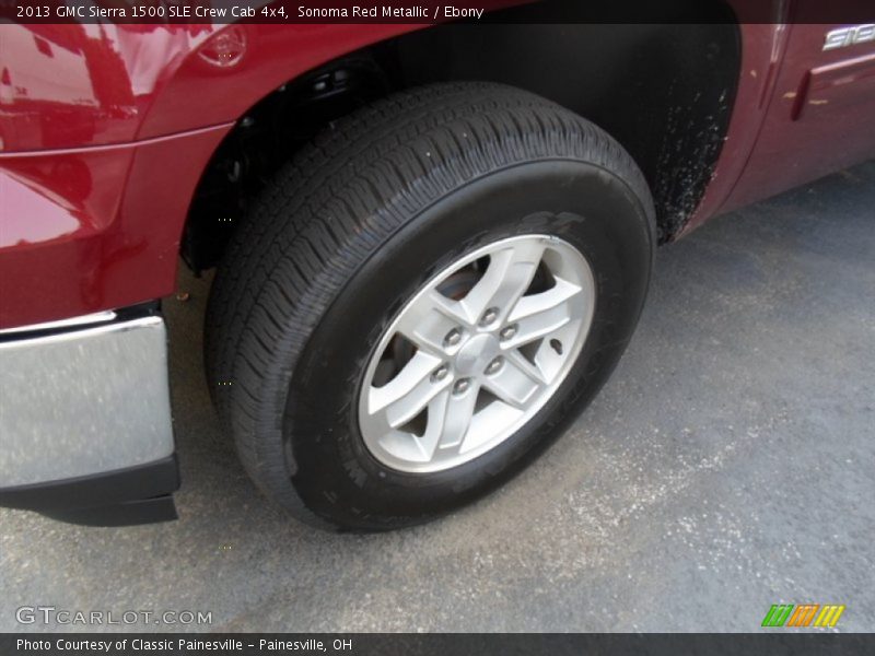 Sonoma Red Metallic / Ebony 2013 GMC Sierra 1500 SLE Crew Cab 4x4