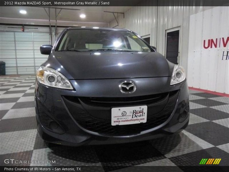 Metropolitan Gray Metallic / Sand 2012 Mazda MAZDA5 Sport