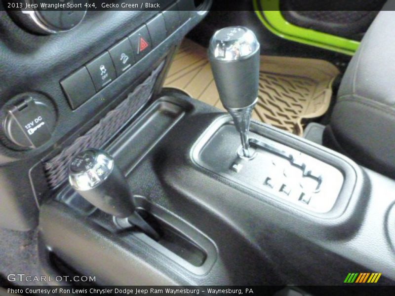 Gecko Green / Black 2013 Jeep Wrangler Sport 4x4