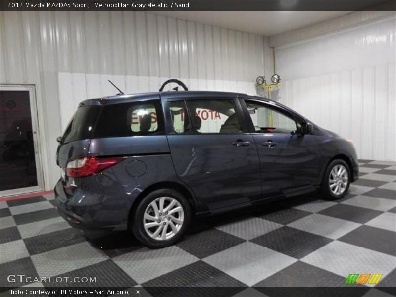 Metropolitan Gray Metallic / Sand 2012 Mazda MAZDA5 Sport