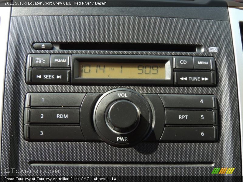 Controls of 2011 Equator Sport Crew Cab