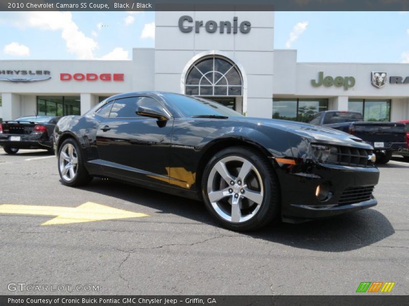 Black / Black 2010 Chevrolet Camaro SS Coupe