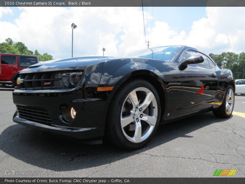 Black / Black 2010 Chevrolet Camaro SS Coupe