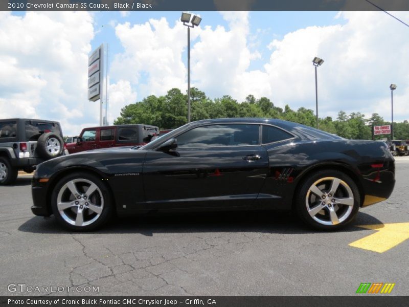 Black / Black 2010 Chevrolet Camaro SS Coupe