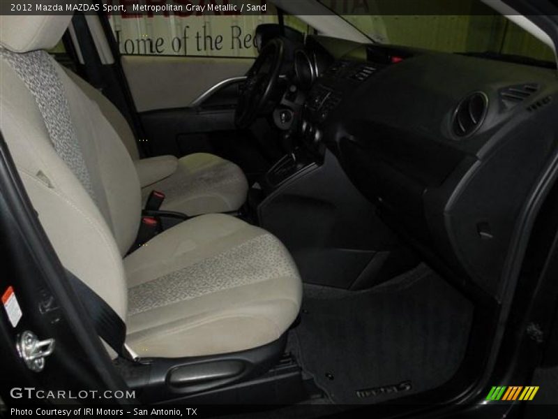 Metropolitan Gray Metallic / Sand 2012 Mazda MAZDA5 Sport