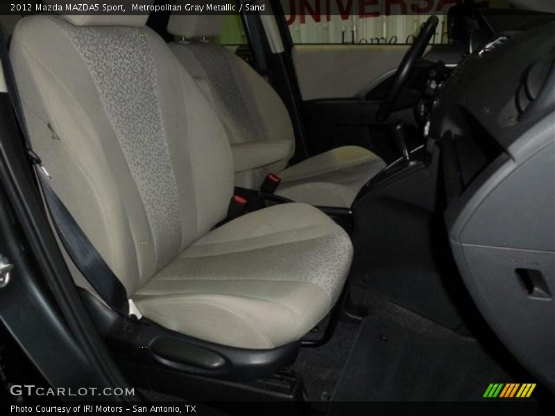 Metropolitan Gray Metallic / Sand 2012 Mazda MAZDA5 Sport