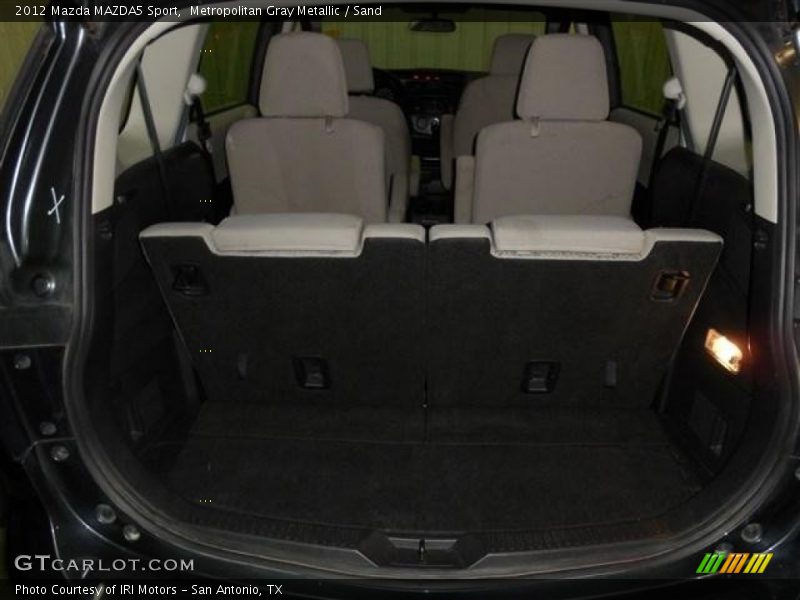 Metropolitan Gray Metallic / Sand 2012 Mazda MAZDA5 Sport
