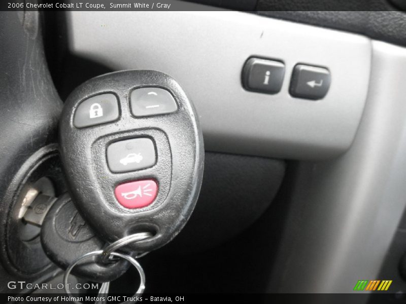 Summit White / Gray 2006 Chevrolet Cobalt LT Coupe