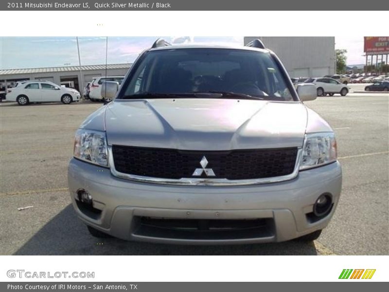 Quick Silver Metallic / Black 2011 Mitsubishi Endeavor LS
