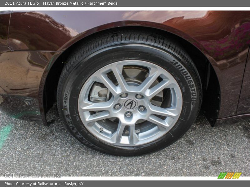 Mayan Bronze Metallic / Parchment Beige 2011 Acura TL 3.5