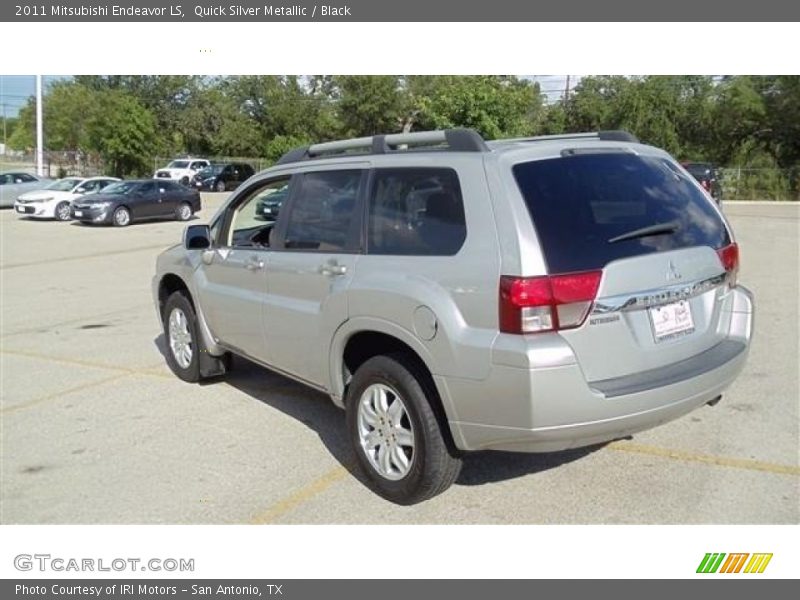 Quick Silver Metallic / Black 2011 Mitsubishi Endeavor LS