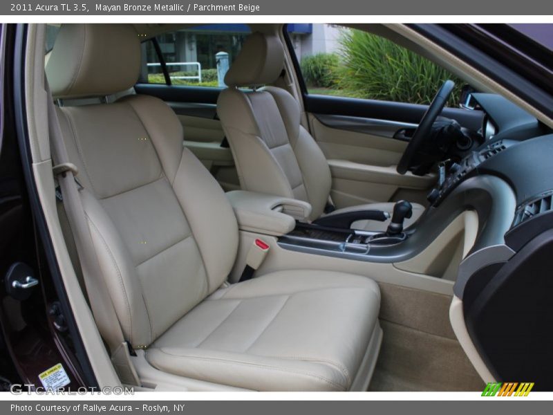 Mayan Bronze Metallic / Parchment Beige 2011 Acura TL 3.5
