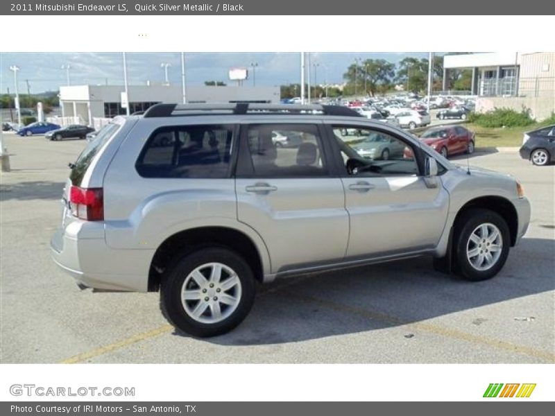 Quick Silver Metallic / Black 2011 Mitsubishi Endeavor LS