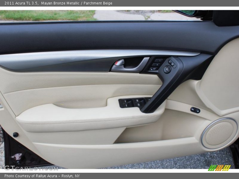 Mayan Bronze Metallic / Parchment Beige 2011 Acura TL 3.5