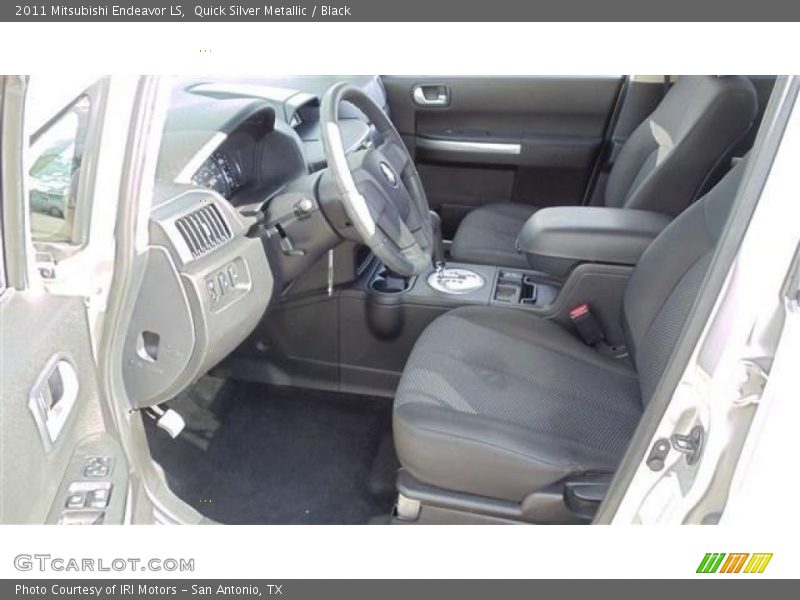 Quick Silver Metallic / Black 2011 Mitsubishi Endeavor LS