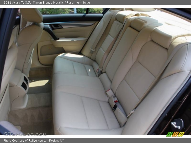 Mayan Bronze Metallic / Parchment Beige 2011 Acura TL 3.5