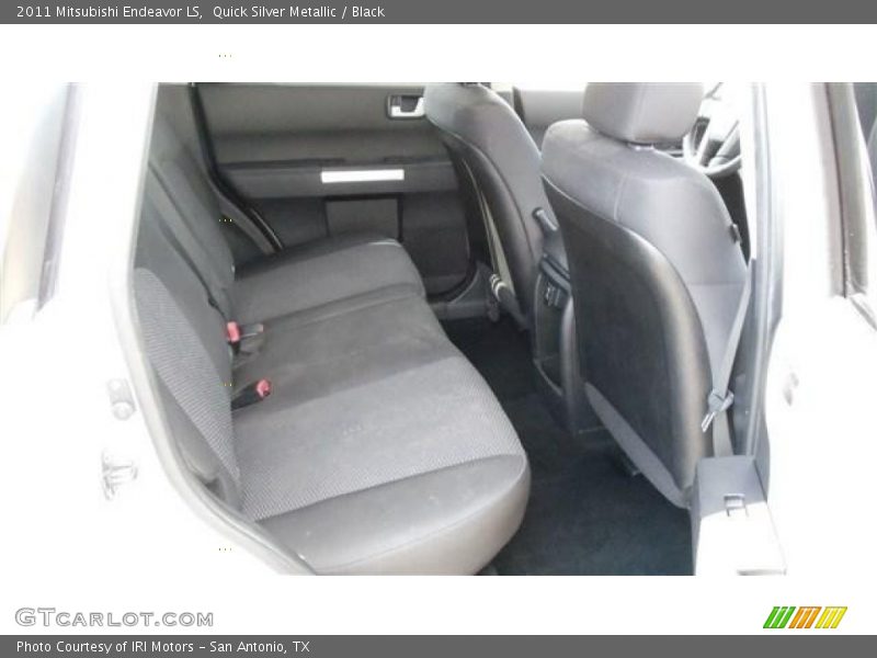 Quick Silver Metallic / Black 2011 Mitsubishi Endeavor LS