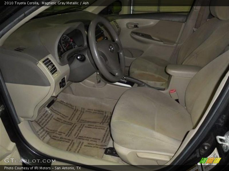 Magnetic Gray Metallic / Ash 2010 Toyota Corolla
