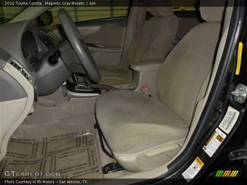 Magnetic Gray Metallic / Ash 2010 Toyota Corolla