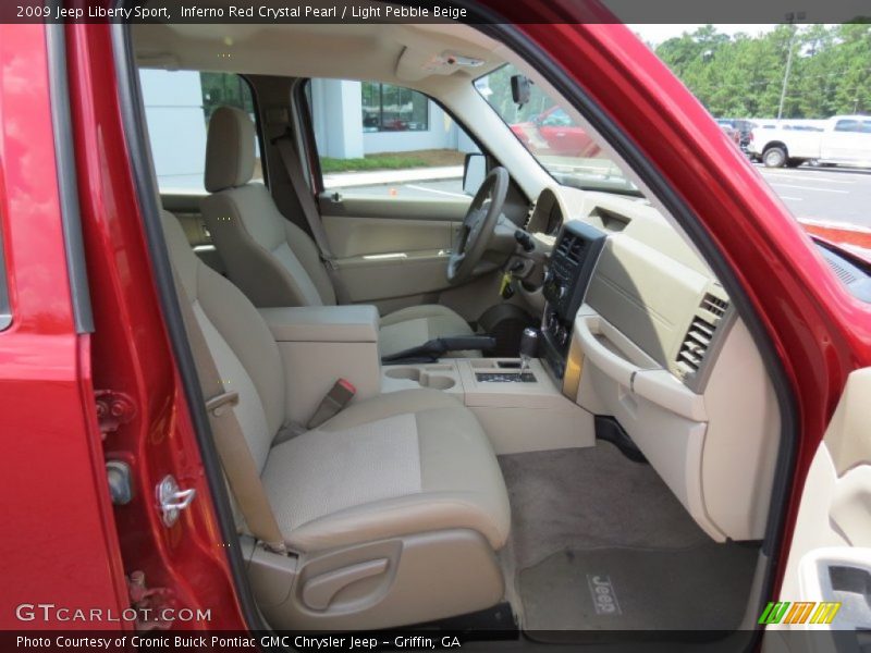 Front Seat of 2009 Liberty Sport