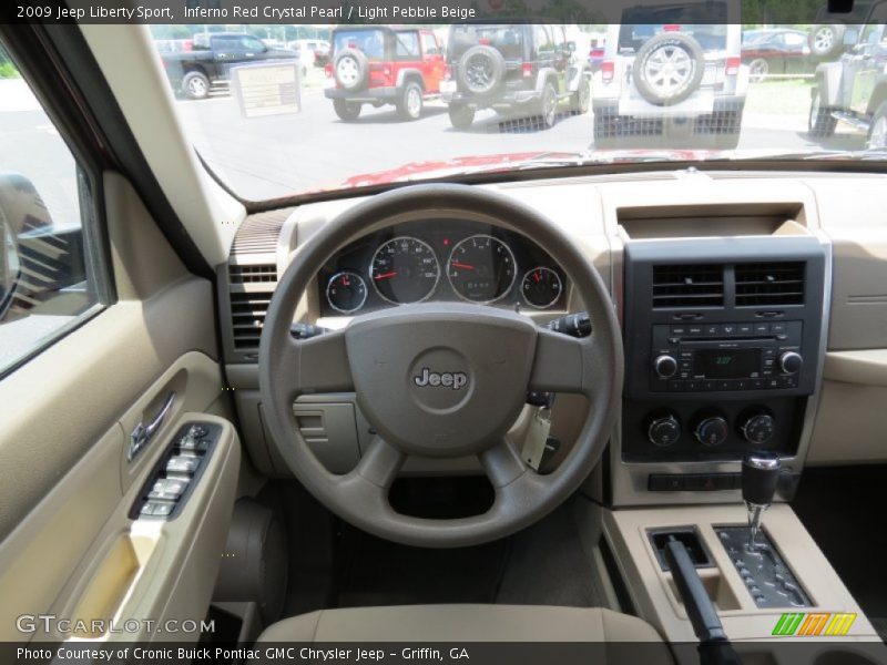Dashboard of 2009 Liberty Sport