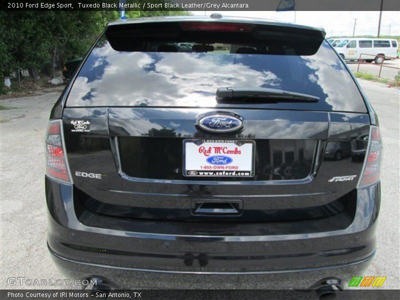 Tuxedo Black Metallic / Sport Black Leather/Grey Alcantara 2010 Ford Edge Sport